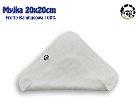 Myjka, ręczniczek Baby Lemur 100%bambus, 20x20cm