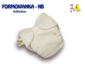Pieluszka Formowanka NB KoBamboo/bambus z wkładem-napy