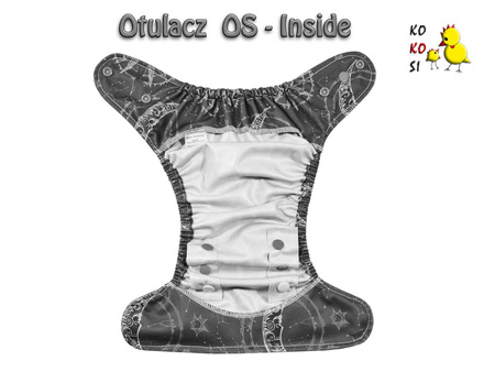 Otulacz OS - SLIM,  PUL, Kolorowo Mi