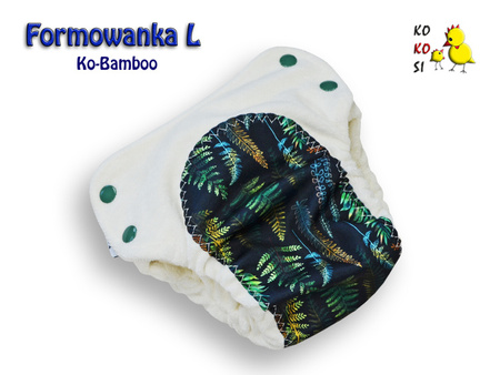 Formowanka - Rozm.6 (L) - Pants, Panel- Paprocie/ KoBamboo