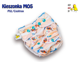 Kieszonka MOS  PUL/coolmax, Domki