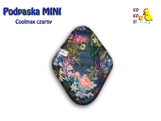 Podpaska MINI, Tajemniczy Ogród/coolmax czarny