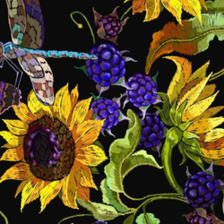 Dzianina PUL , Jeżyny