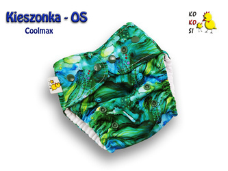 Kieszonka OS PUL/coolmax, Wodorosty