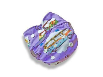 Pieluszka AIO - MOS , Ko-Bamboo, Ogórki