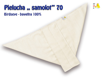 Pieluszka - muślin bawełniany 140g/m2, 75cm x 75cm