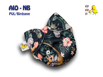 Pieluszka AIO-NB, Rozarium, PUL/Birdseye