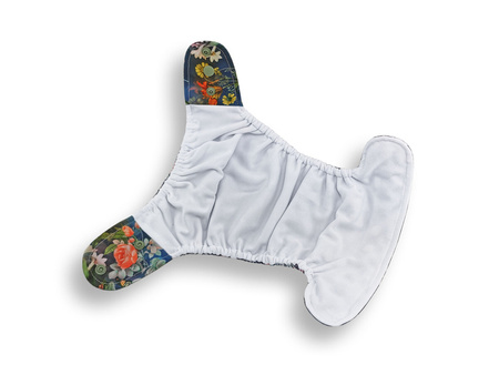 Kieszonka OS PUL/coolmax, Pastelowe róże