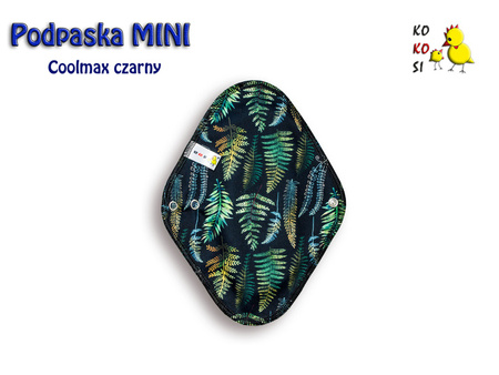 Podpaska MINI, Paprocie/coolmax czarny