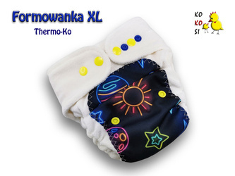 Formowanka XL z kieszonką KoBamboo/ panel Neonowe Niebo/ThermoKo