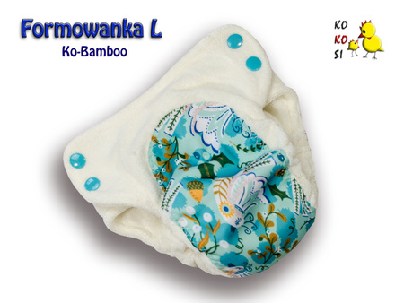 Formowanka - Rozm.6 (L) - Pants, Panel-Śpiące Ptaki/ KoBamboo