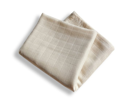 Zestaw pieluszka - muślin bawełniany 140g/m2, 75cm x 75cm