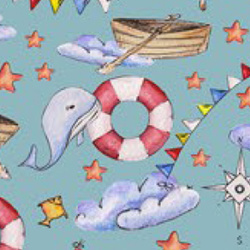 Dzianina PUL , Łódki