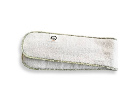 Wkład chłonny Baby Lemur frotte 70x11cm zielony, 3 warstwy