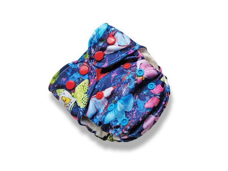 Pieluszka AIO - MOS, Ko-Bamboo, Motyle