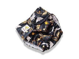 Kieszonka OS PUL/coolmax, Ciem-ko