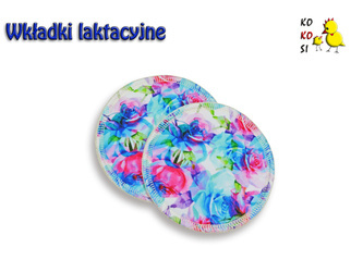 Wkładki laktacyjne - Pastelowe róże