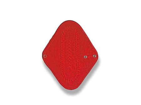 Podpaska MINI, Maki/ welur czerwony