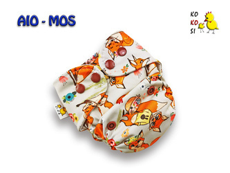 Pieluszka AIO - MOS, Ko-Bamboo, Liski
