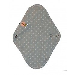 Wkładka higieniczna MIDI kropki na szarym