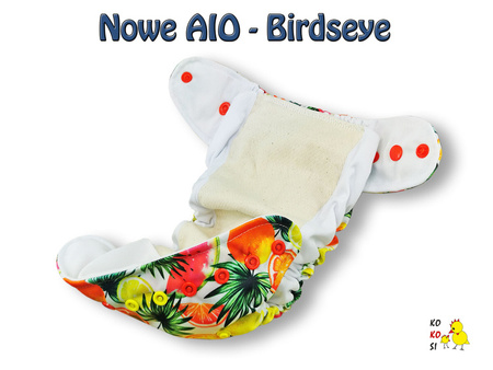 Pieluszka AIO - OS - Birdseye V1, Tajemniczy Ogród