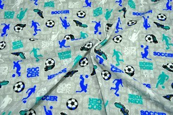 Dzianina bawełniana 100% Piłkarz