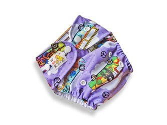 Kieszonka OS PUL/coolmax, Ogórki