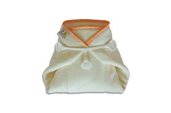 wkład prefold bambusowy S pomarańczowy