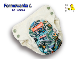 Formowanka - Rozm.6 (L) - Pants, Panel-Camp/ KoBamboo