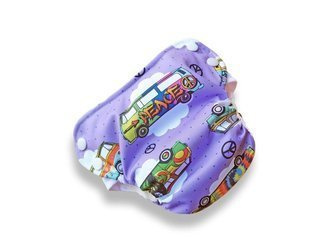 Pieluszka AIO - M, Ko-Bamboo, Ogórki