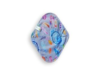 Podpaska MINI,  Łapacze snów/welur czerwony