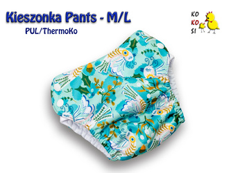 Kieszonka M/L, Pants, PUL/ThermoKo, Śpiące Ptaki