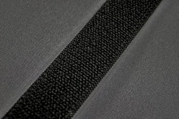 Rzep elastyczny czarny pętelka 25mm