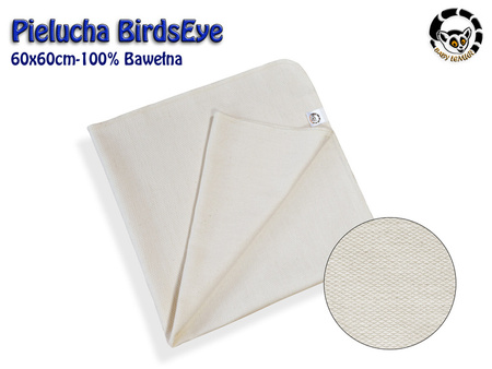 Pielucha,Tetra BirdsEye Baby Lemur - 60x60cm 145g 