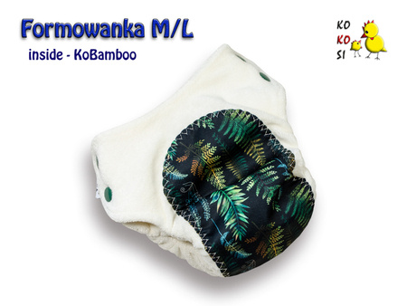 Formowanka - Rozm.5 (M/L) - Pants/panel Paprocie/Kobamboo